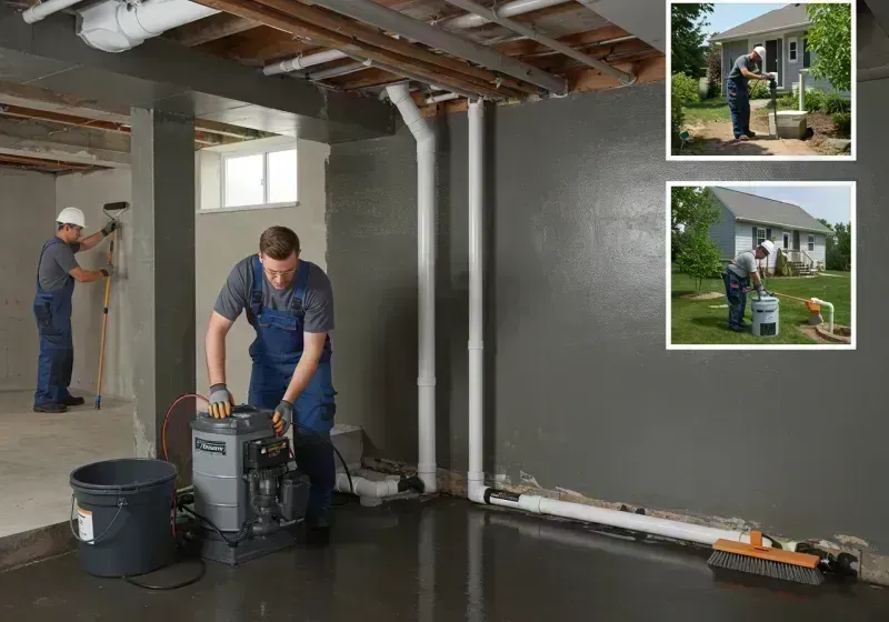 Basement Waterproofing and Flood Prevention process in Bay Springs, MS